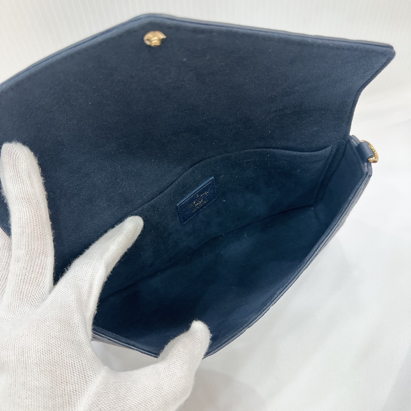 莉亞精品♡ LV 深藍三合一鏈條包 全新閒置品-13