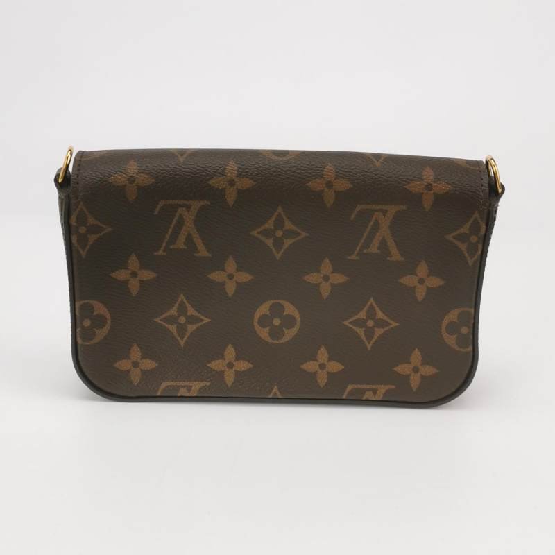 Louis Vuitton (LV) Felicie Strap&Go老花按扣多用包 子母包 斜背包 單肩包 晶片款-3