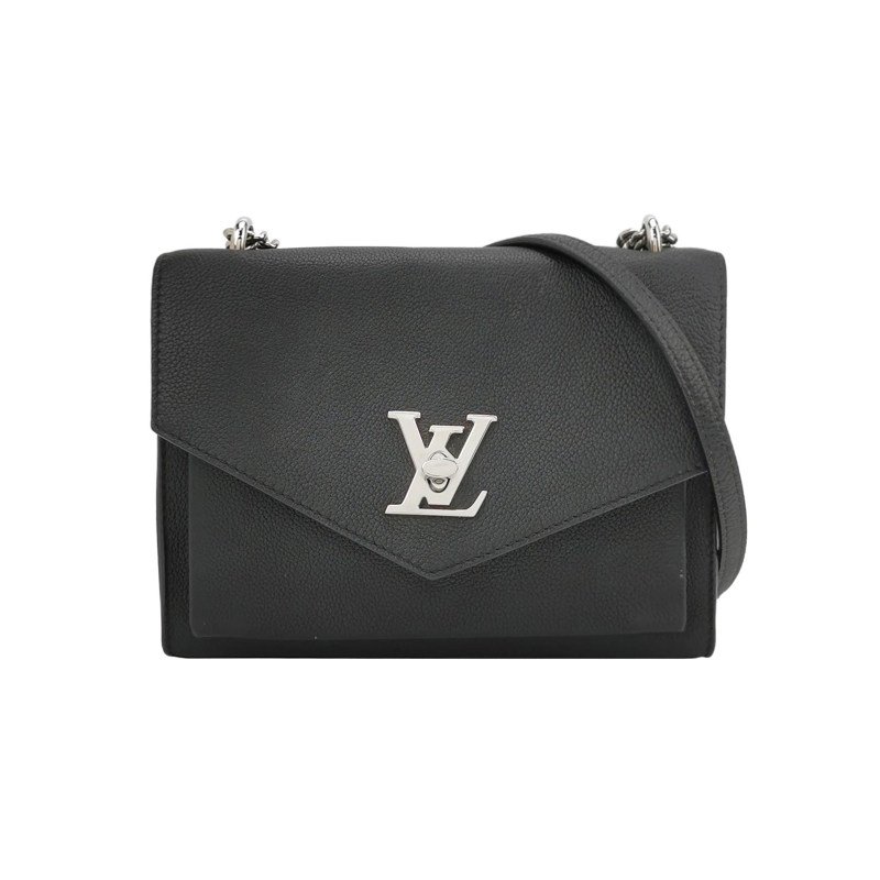 Louis Vuitton (LV) LockmeBB 牛皮純色 LV 轉鎖 單肩包-0