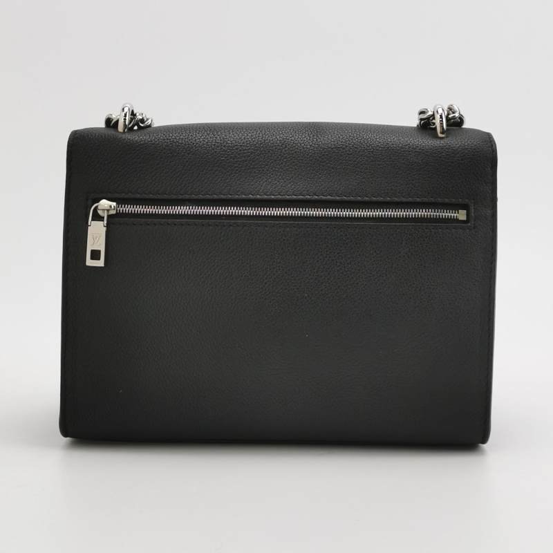 Louis Vuitton (LV) LockmeBB 牛皮純色 LV 轉鎖 單肩包-4
