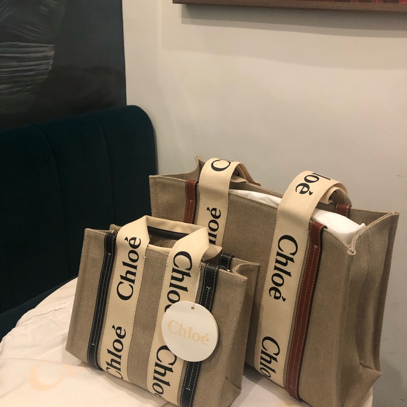 Chloe woody tote 中號-4
