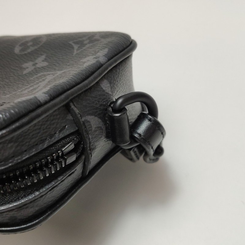 Louis Vuitton (LV) Pochette Volga 牛皮 老花 手拿包-7