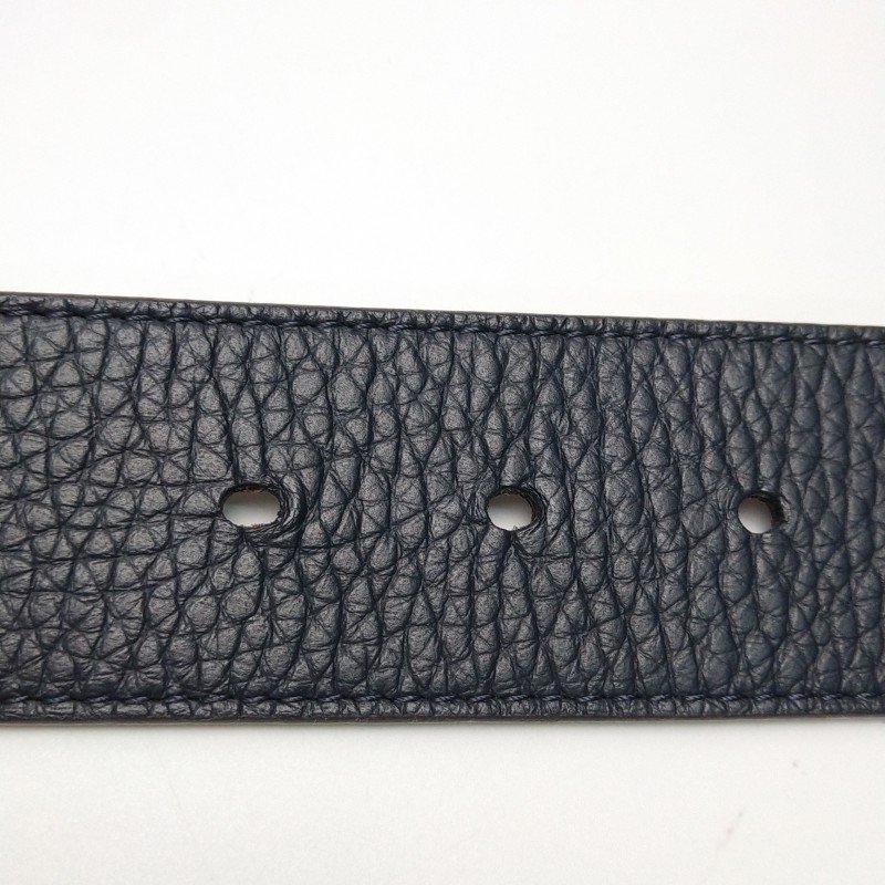 Louis Vuitton (LV) Tilt 牛皮 字母 金屬扣 雙面皮帶-6