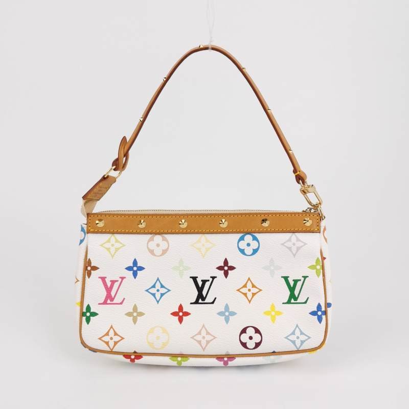 Louis Vuitton (LV) Accessories 麻將包 植鞣革 鉚釘裝飾 麻將包單肩包-2