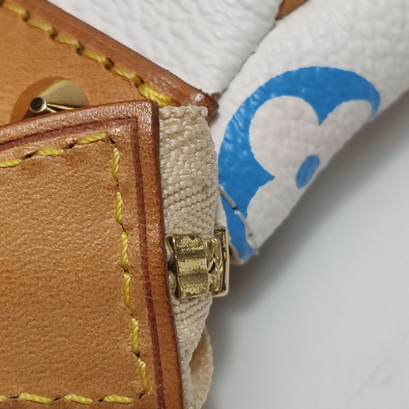 Louis Vuitton (LV) Accessories 麻將包 植鞣革 鉚釘裝飾 麻將包單肩包-11