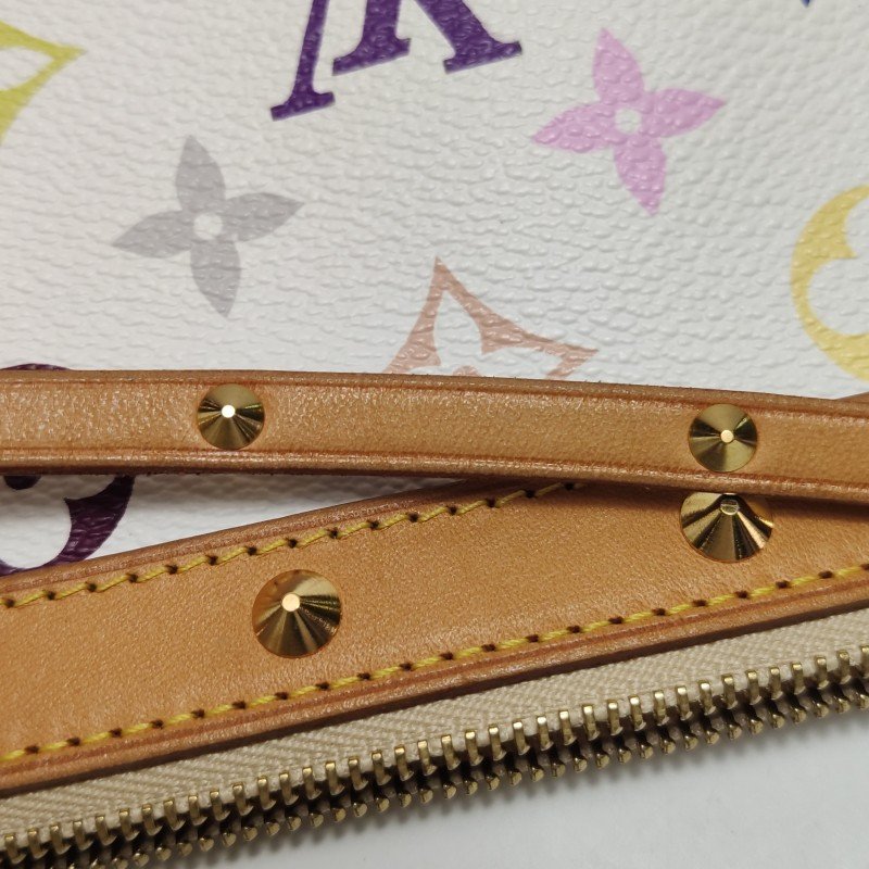 Louis Vuitton (LV) Accessories 麻將包 植鞣革 鉚釘裝飾 麻將包單肩包-17