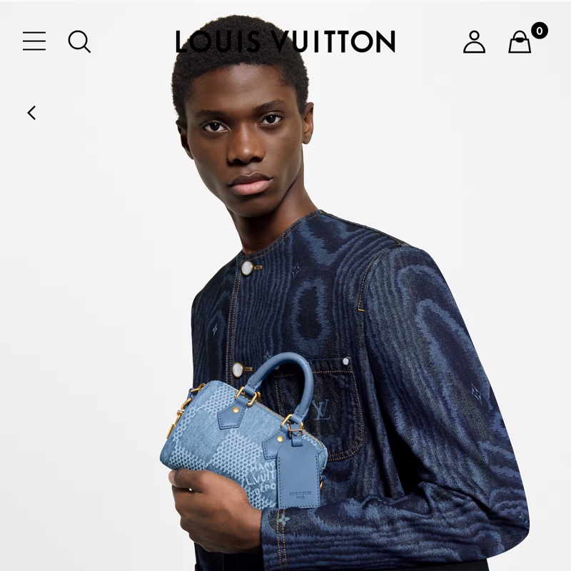Louis Vuitton Speedy 18 denim 2025全新-1