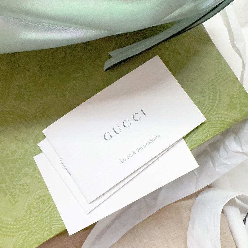 近全新Gucci珠光人魚姬馬夢相機包Marmont Gucci羊皮Gucci相機包Gucci馬夢Gucci包-16