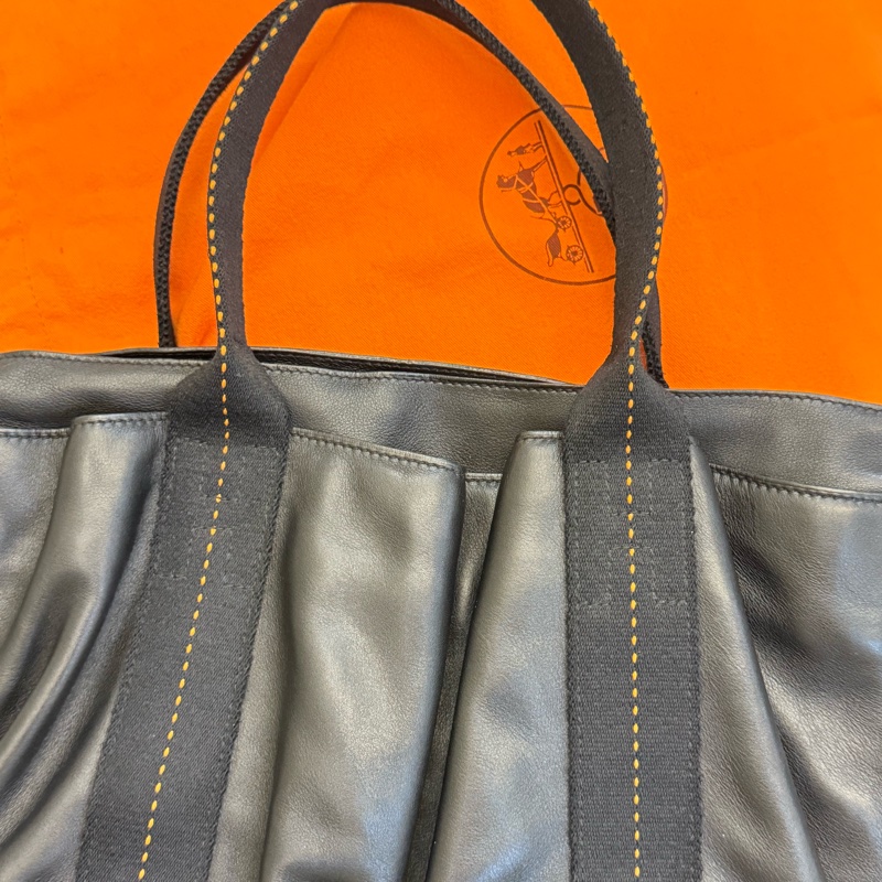Hermès Caravan Horizontal MM 大款 愛馬仕小牛皮托特包 手提包 公事包 旅行包 咖啡包-5