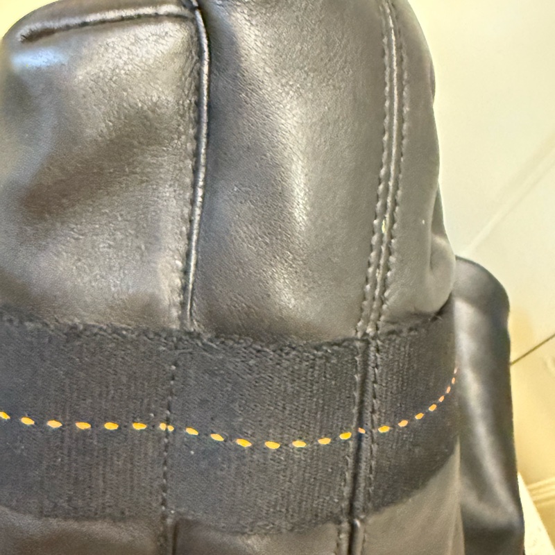 Hermès Caravan Horizontal MM 大款 愛馬仕小牛皮托特包 手提包 公事包 旅行包 咖啡包-9
