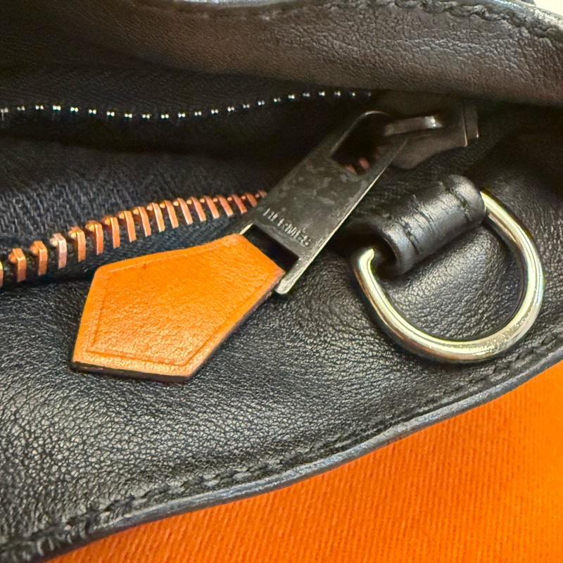 Hermès Caravan Horizontal MM 大款 愛馬仕小牛皮托特包 手提包 公事包 旅行包 咖啡包-16