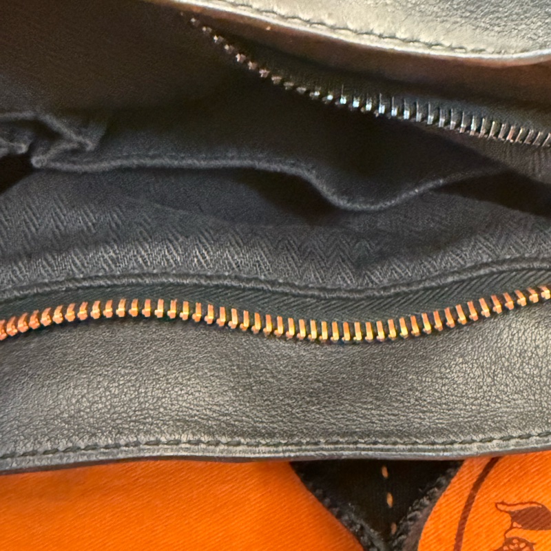 Hermès Caravan Horizontal MM 大款 愛馬仕小牛皮托特包 手提包 公事包 旅行包 咖啡包-17