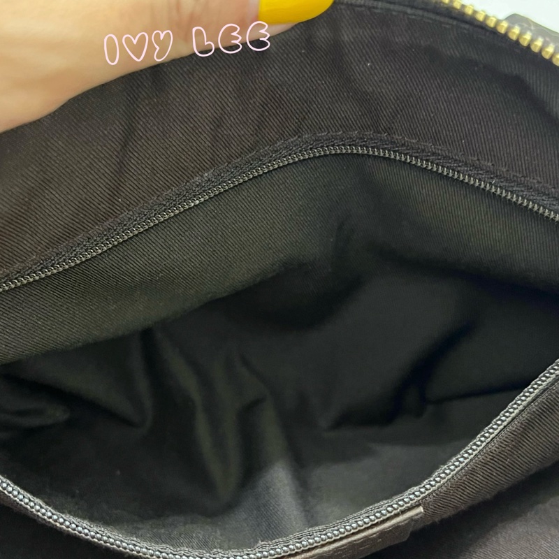 GUCCI 141471 GG 帆布托特包 小 手提包 肩背包 咖啡 正品 二手精品-11