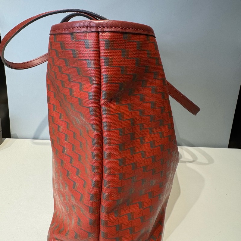 Moynat 莫奈 MM中號紅色托特包 肩背包-3