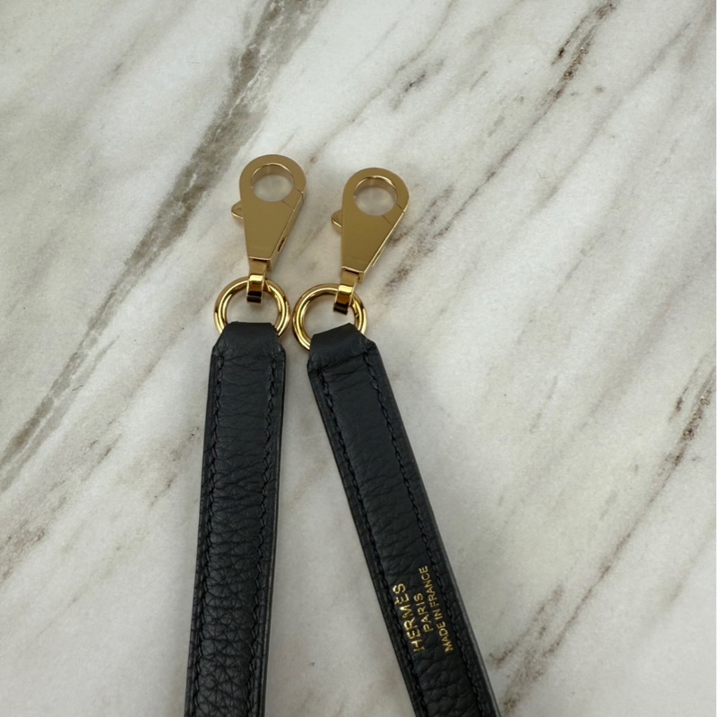 愛馬仕 Hermès Kelly25 Togo  HO 霧霾灰 金釦 凱莉包-16