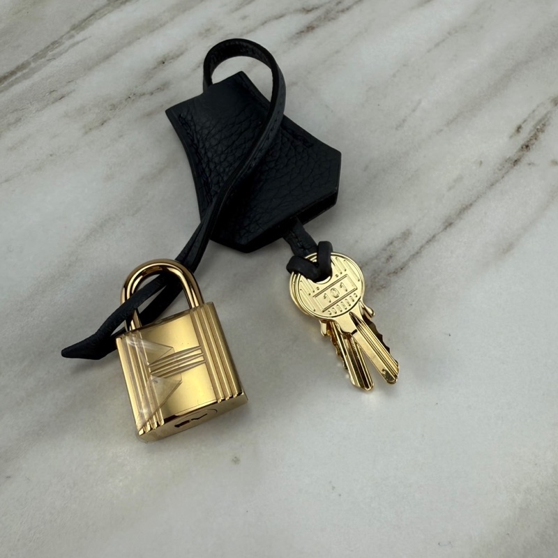 愛馬仕 Hermès Kelly25 Togo  HO 霧霾灰 金釦 凱莉包-17