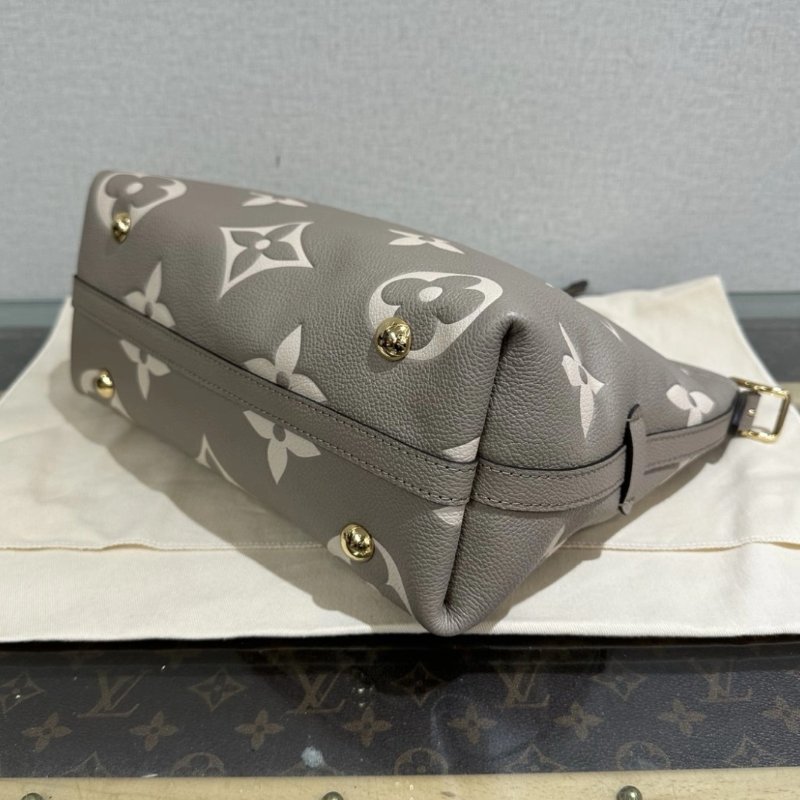 LV 大象灰小號carryall子母肩背斜背包 芯片款 28*24*13 98新配件盒子塵袋吊牌-2