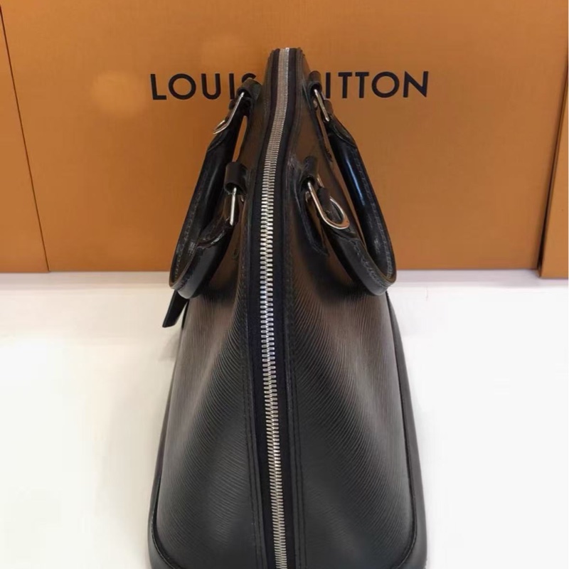 LV 藍銀水波紋Alma中號手提肩背斜背貝殼包 31*24*13.5 98新配件塵袋-2