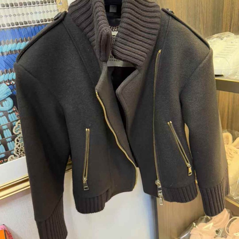 burberry 羊毛外套 M 幾乎全新-0
