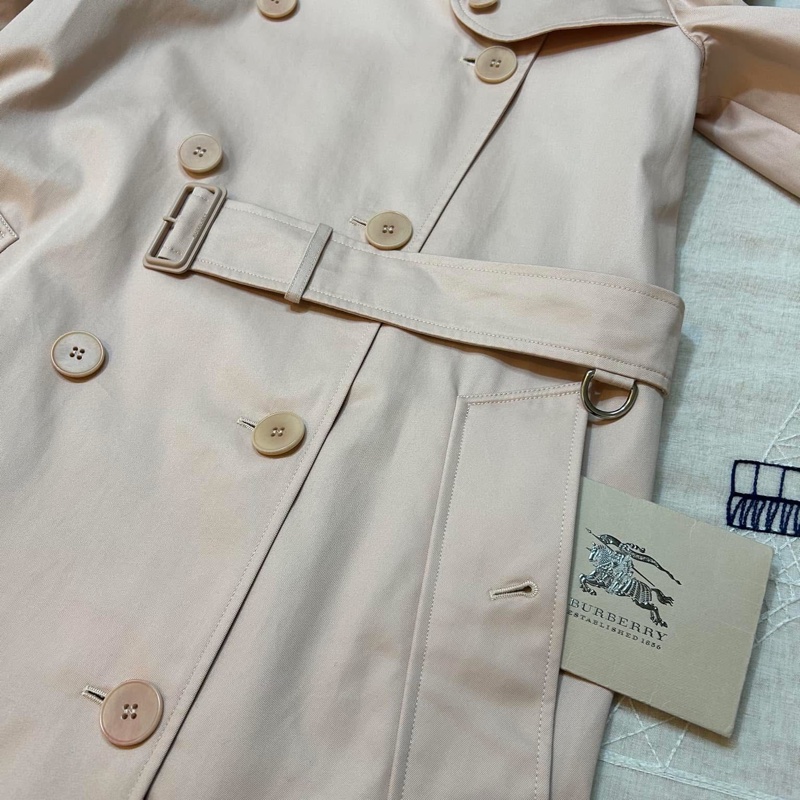 BURBERRY英國黑標滑鐵盧長款風衣-9