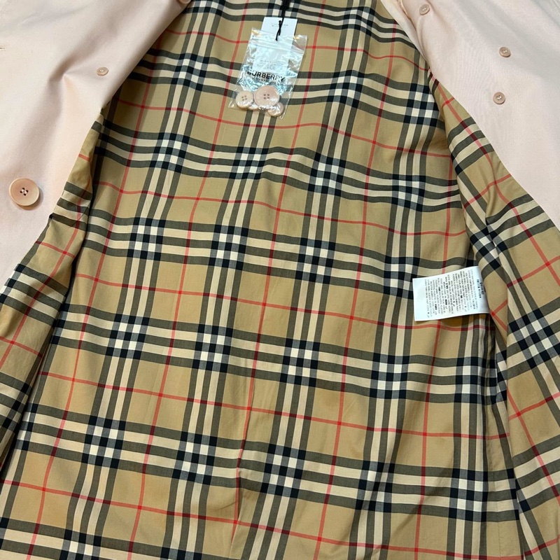 BURBERRY英國黑標滑鐵盧長款風衣-13