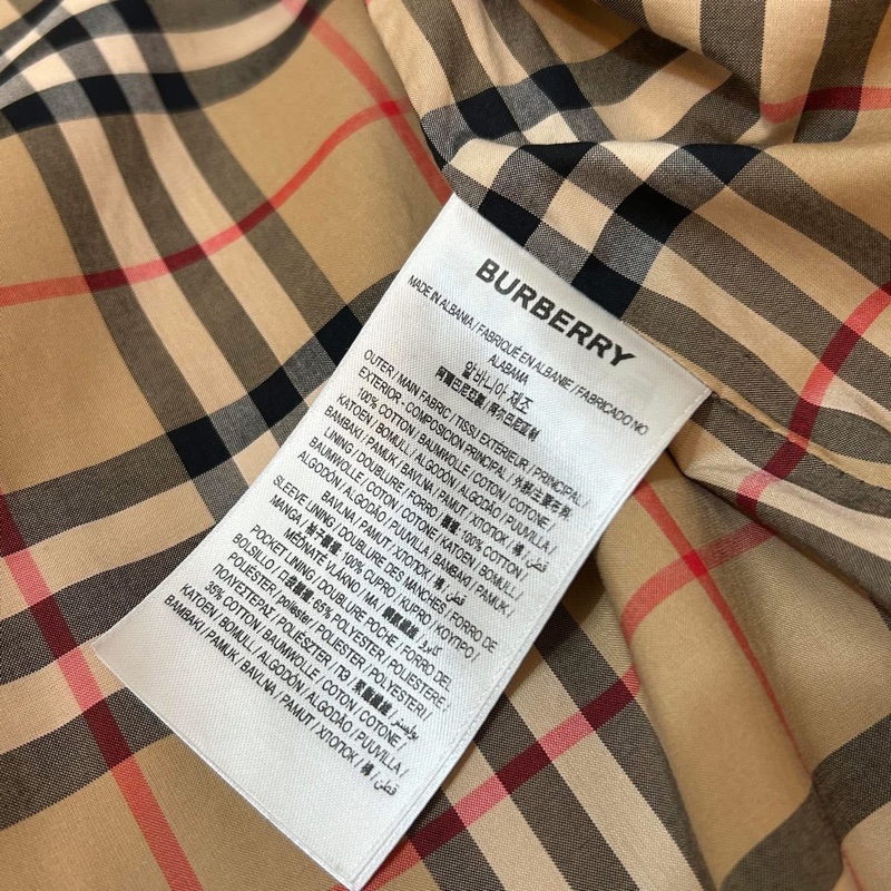 BURBERRY英國黑標滑鐵盧長款風衣-15