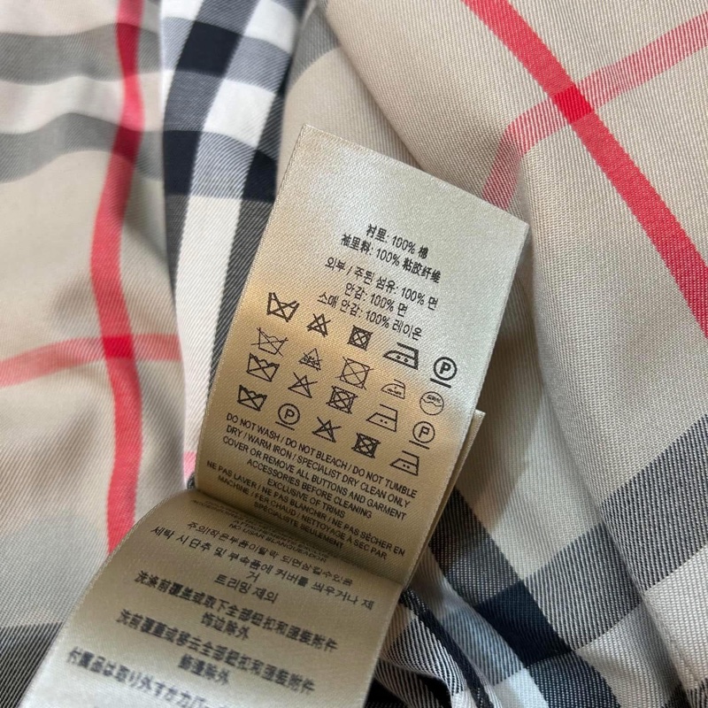 BURBERRY英國黑標肯辛頓蜜色風衣-18