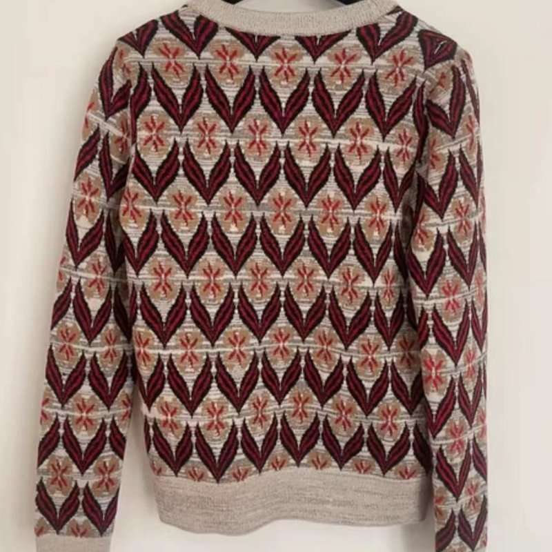 MIUMIU 羊毛針織開衫 尺寸38碼 胸圍90 衣服有彈力 衣長57 穿沒幾次-2