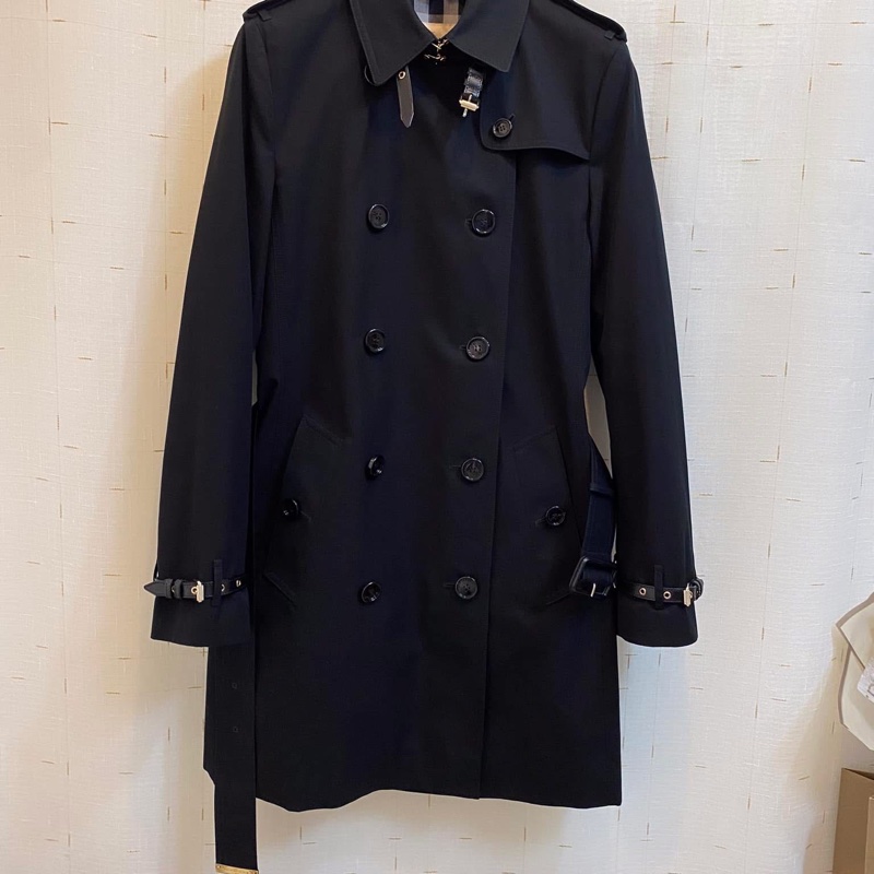 BURBERRY 英國黑標皮帶款風衣-4