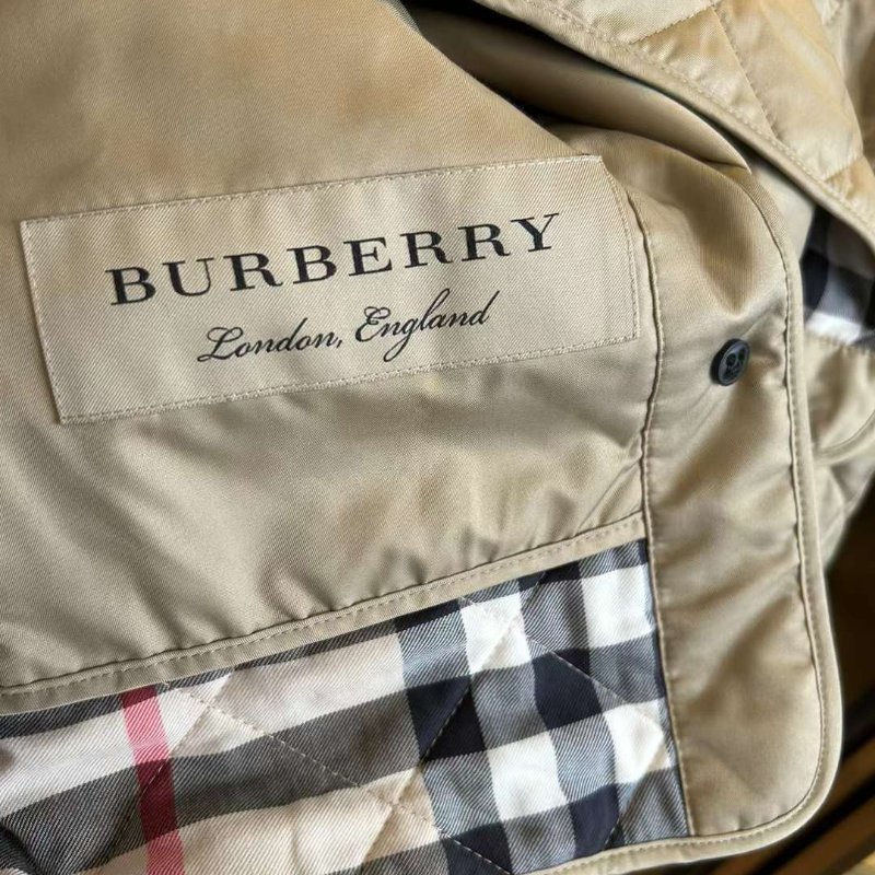 BURBERRY 棉服 尺寸XL 非常新 經典款-2