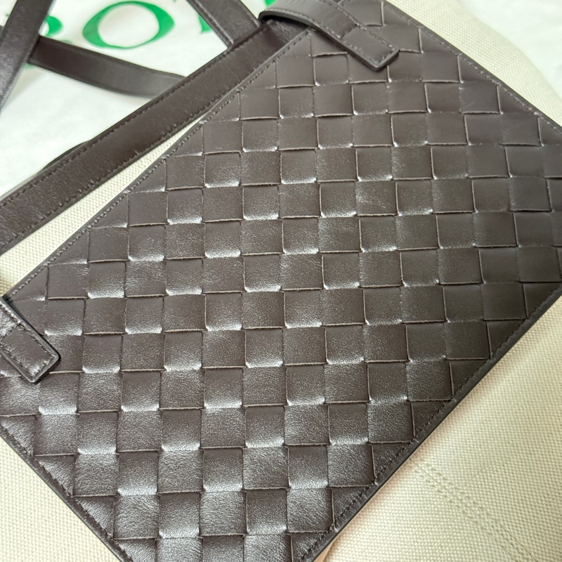 Bottega Veneta 帆布托特包 棕色-5
