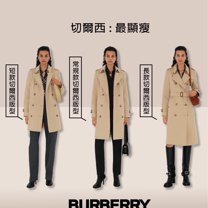 BURBERRY 英國黑標蜜色兩件式長風衣-3