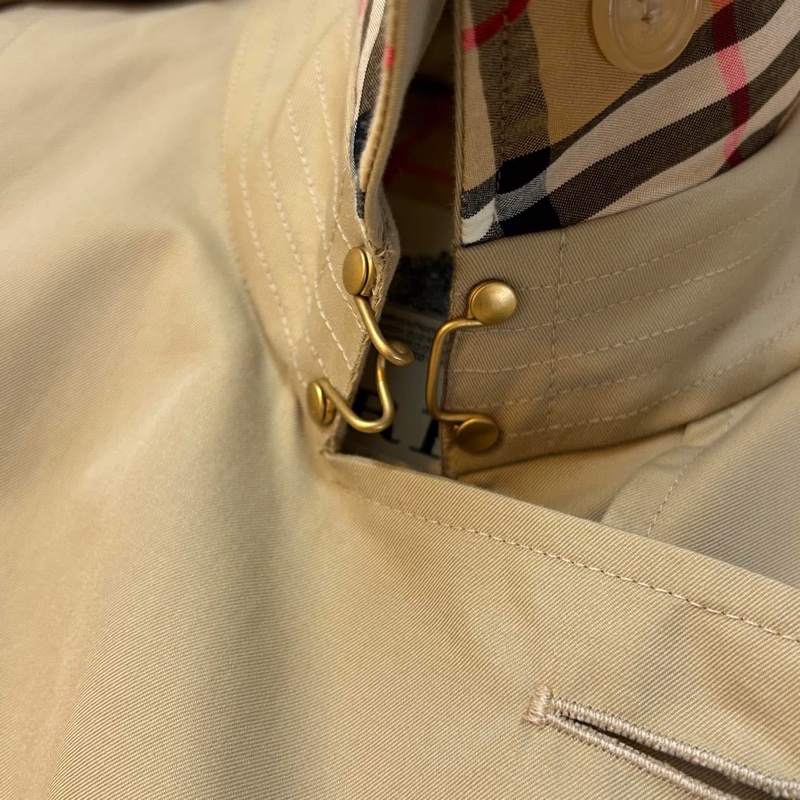 BURBERRY 英國黑標蜜色兩件式長風衣-9