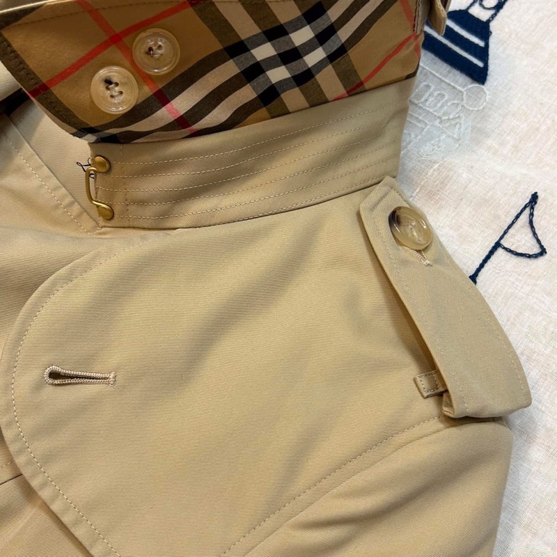 BURBERRY 英國黑標蜜色兩件式長風衣-10