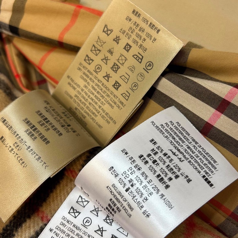 BURBERRY 英國黑標蜜色兩件式長風衣-17