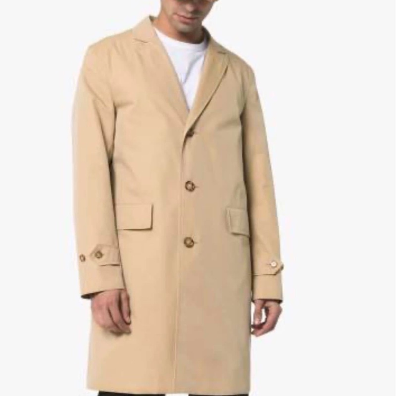 BURBERRY英國黑標男款蜜色風衣-2
