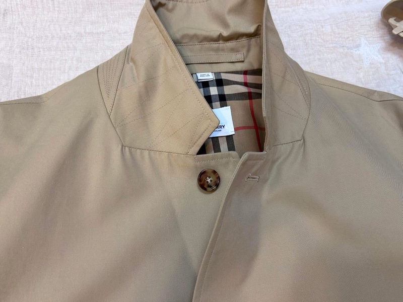 BURBERRY英國黑標男款蜜色風衣-11