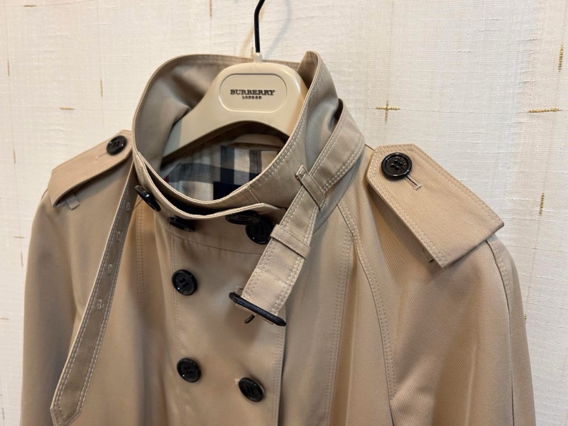BURBERRY LONDON蜜色風衣-1
