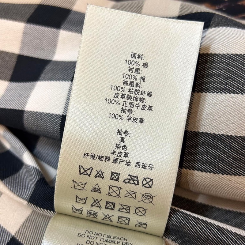BURBERRY英國黑標蜜色中長風衣-15