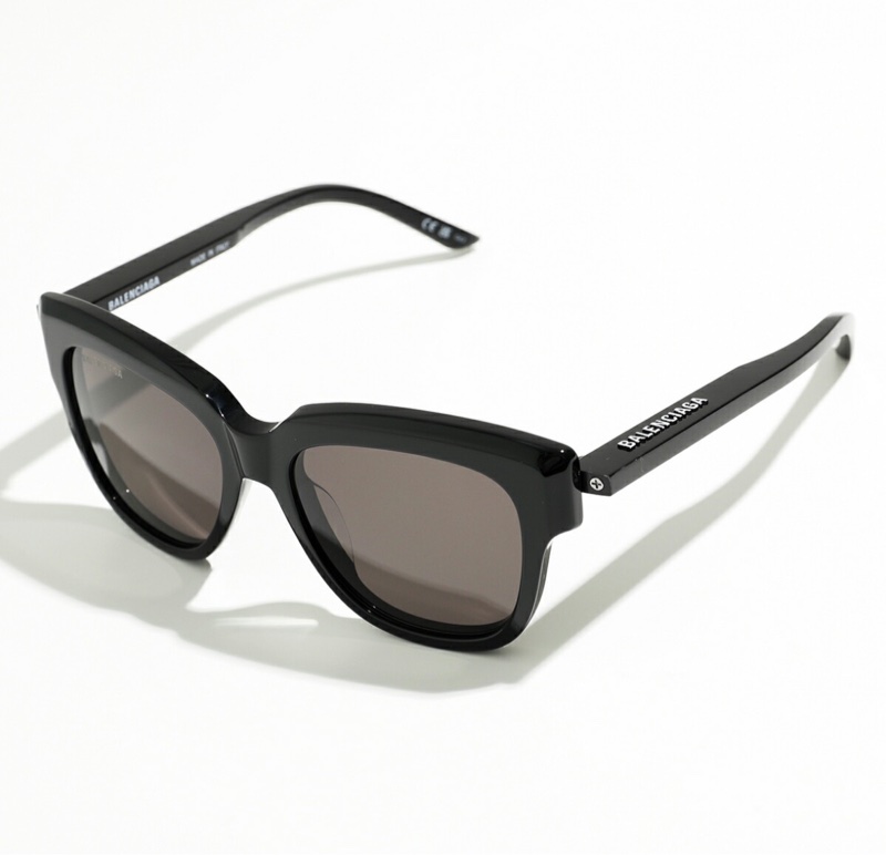 BALENCIAGA 男女 方形太陽眼鏡 BB0160S 標誌框眼鏡黑框 墨鏡-1