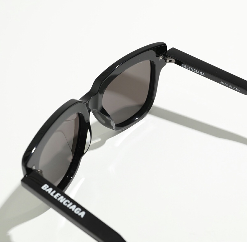 BALENCIAGA 男女 方形太陽眼鏡 BB0160S 標誌框眼鏡黑框 墨鏡-3
