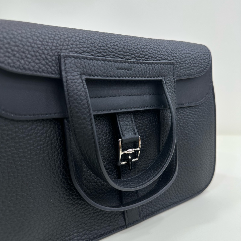 Hermes Halzan25 黑銀 B刻 有購證 99新-9