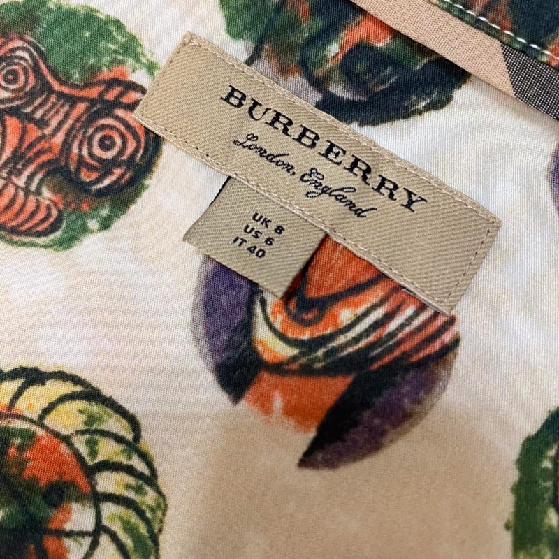 BURBERRY英國黑標Pallas Heads米色襯衫-9