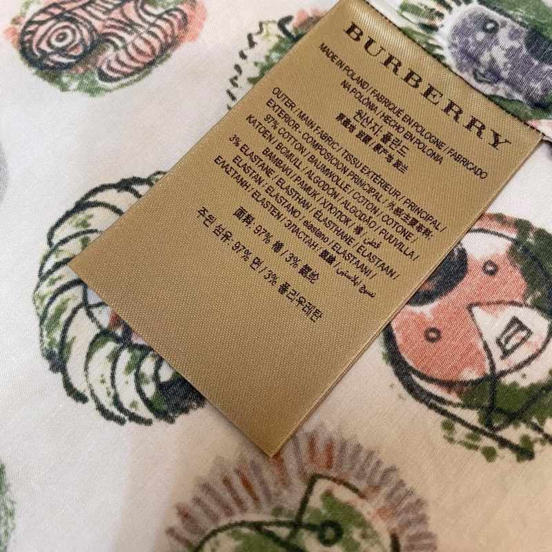 BURBERRY英國黑標Pallas Heads米色襯衫-10