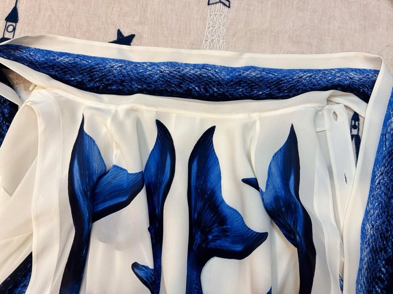 BURBERRY英國黑標走秀絲質襯衫-14