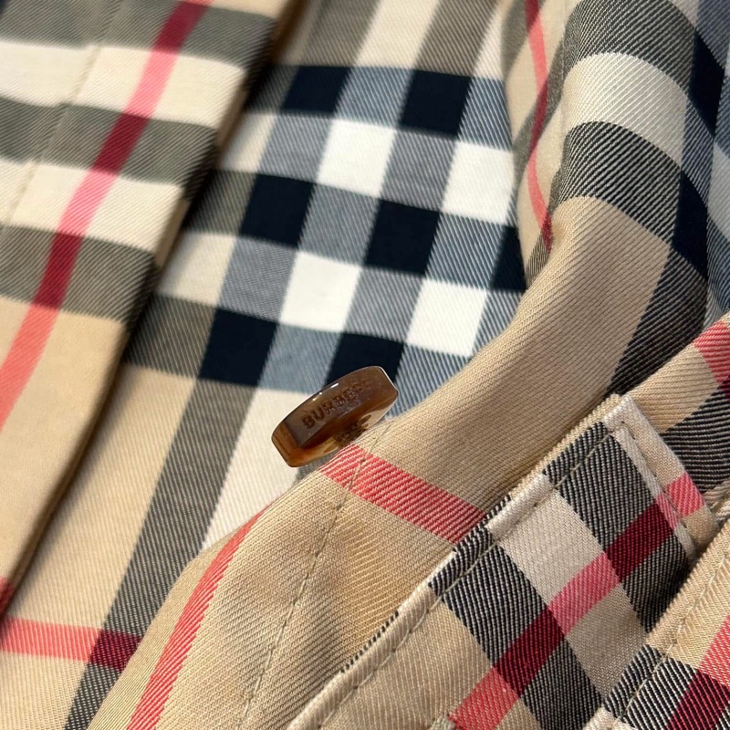 BURBERRY英國黑標格紋襯衫-9
