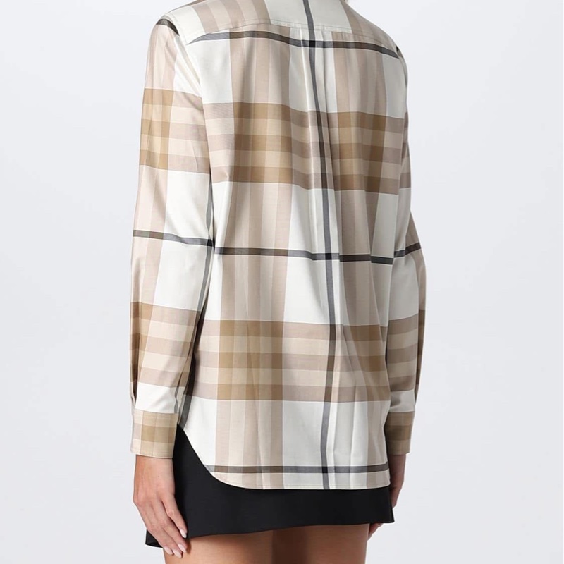 BURBERRY英國黑標格紋長襯衫-3