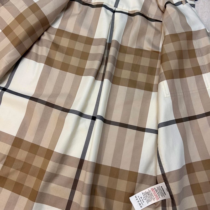 BURBERRY英國黑標格紋長襯衫-10