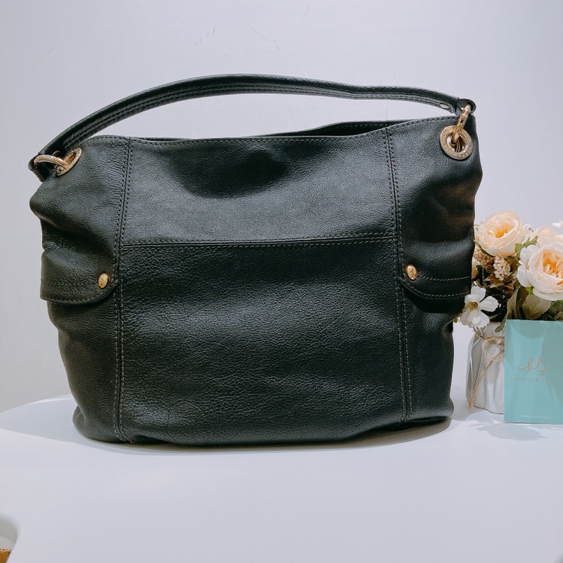 TW4399 BURBERRY 博柏利藍貼紙單肩包包BLUE LABEL TOTE BAG CALFSKIN-2