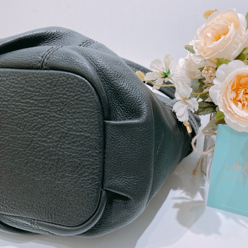 TW4399 BURBERRY 博柏利藍貼紙單肩包包BLUE LABEL TOTE BAG CALFSKIN-7